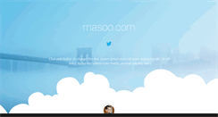 Desktop Screenshot of masoo.com